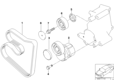 Belt Drive Water Pump/Alternator