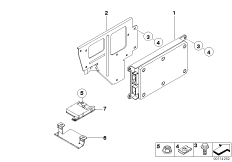 Component parts SA 639 / SA 640 boot