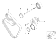 Belt Drive Water Pump/Alternator