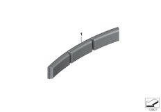 Balance weight, zinc