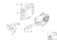 ASC hydro unit/control unit/support