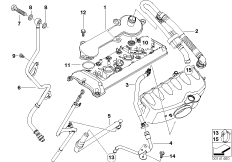 Crankcase-Ventilation/oil separator