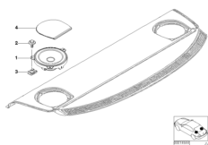 SINGLE PARTS F PACKAGE SHELF HIFI SYSTEM