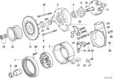 ALTERNATOR PARTS 140A