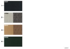 Sample page,uphls.colours,leather/fabric
