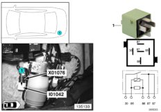 Relay, soft top drive I01042
