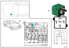 Relay, fog light K47