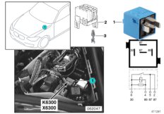 Relay DME-MS42 K6300
