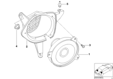 Hi-Fi system, rear