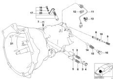 S6S420G INNER GEAR SHIFTING PARTS