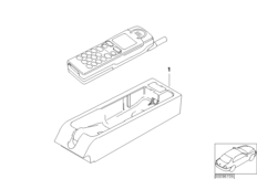 Single parts f SiemensS10 centre console
