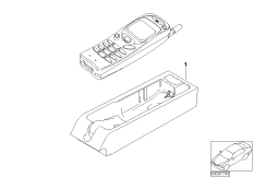 Single parts f Nokia 3110 centre console